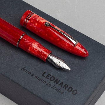 Leonardo Officina Italiana - Furore Rosso - silver plated