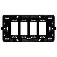Bticino Magic Accessories Holder 4 Modules - BT504S [50, Doe-het-zelf en Bouw, Verzenden, Nieuw