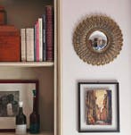 Miroir mural- Œil de sorcière / Majordome - Verre, Résine -, Antiquités & Art