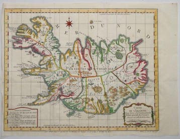 IJsland - IJsland; Bellin - Carte de LIslande - 1751-1760, Nieuw