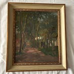 Johann Schult (1889-?) - Sonniger Waldweg, Antiek en Kunst