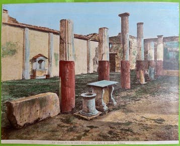 Alinari - Scavi di Pompei - Fotografie antiche dell’800