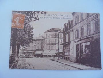 Bars hôtels restaurants et autres commerces - Carte postale, Gelopen