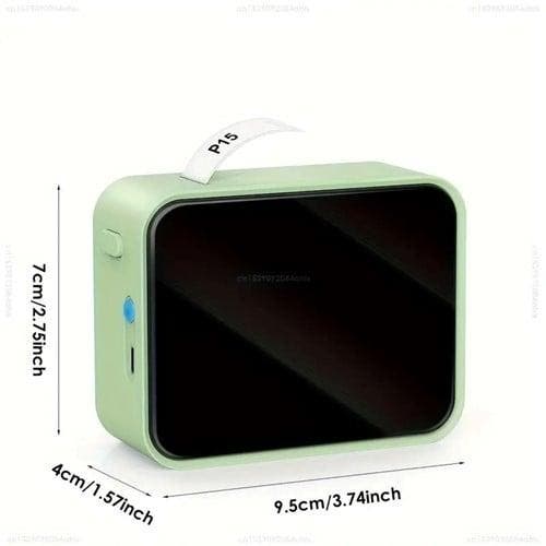 Mini labelprinter p15 labelmaker groen incl software met 1, Hobby en Vrije tijd, Knutselen, Nieuw