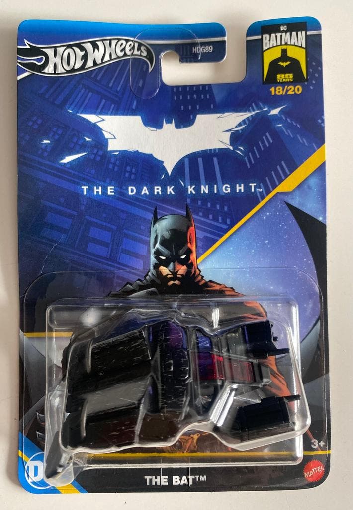 HOT WHEELS THE DARK KNIGHT THE BAT (TOYS), Verzamelen, Film en Tv, Gebruikt