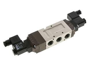 electrovanne centrale déchappement 5/3 G1/2 24V DC, Verzenden, Nieuw