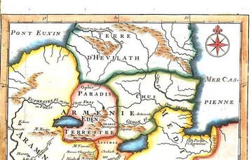 Middle East - Éden / Babylone / Irak / Arménie; Calmet -