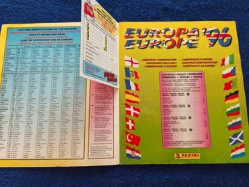 Panini Euro 96 Foil, Inclut le bon de commande original - 1, Nieuw