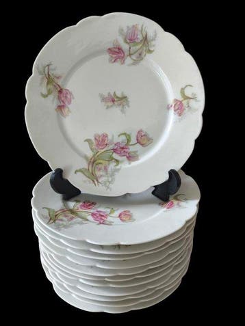 Boisbertrand LIMOGES FRANCE - Tafelservies voor 12 (12) -, Antiek en Kunst