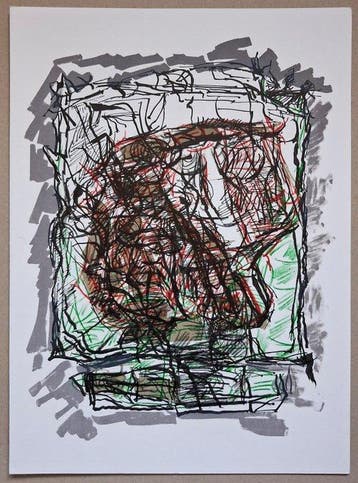 Jean-Paul Riopelle (1923-2002) - Composition II, 1976