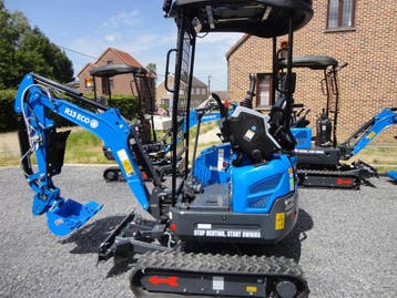 Rippa R15 - 1,5 ton Full option - Kubota - NIEUW 2j garantie, Ophalen of Verzenden, Graafmachine