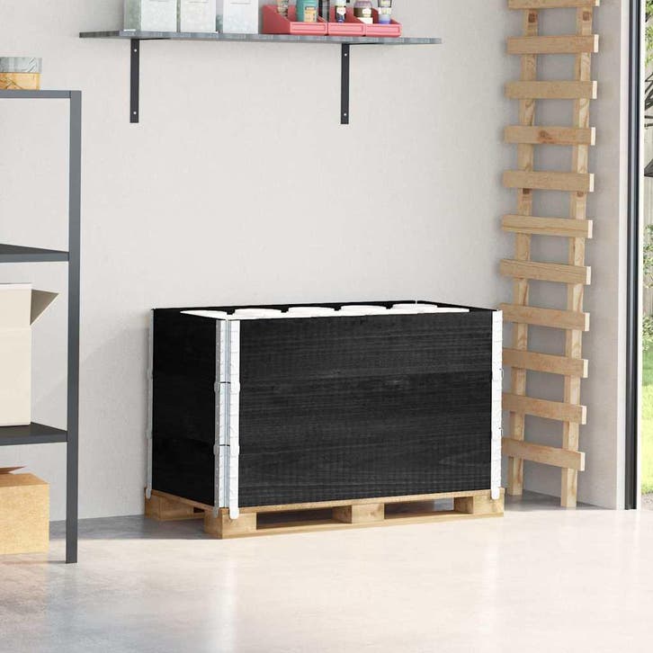 vidaXL Palletopzetranden 3 st 100x50 cm massief grenenhout, Articles professionnels, Stock & Retail | Emballage & Expédition, Envoi