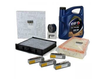 ORIGINELE Renault Inspectiekit + 5 L elf Evolution 5W-30 voo, Ophalen of Verzenden