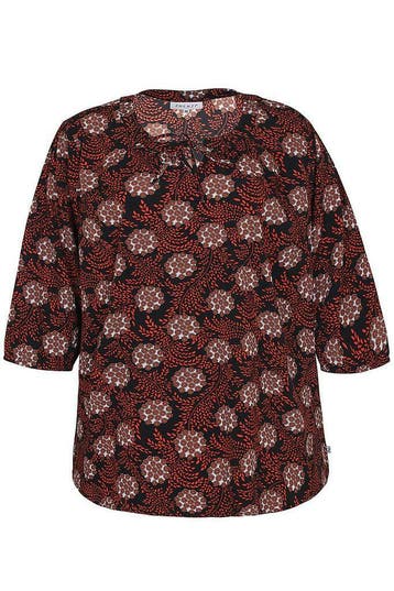 Shirt Zhenzi TAYLOR strikje hals maat M=46-48, Verzenden