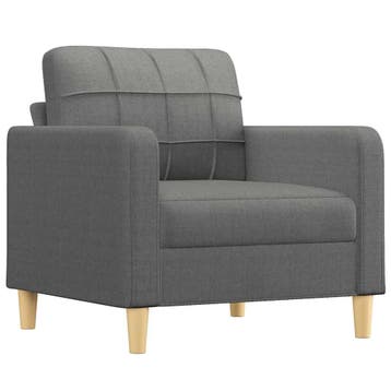fauteuil grijs | Retour deal | Mis deze kans niet, Huis en Inrichting, Verzenden, 75 tot 100 cm, Zo goed als nieuw, 75 tot 100 cm