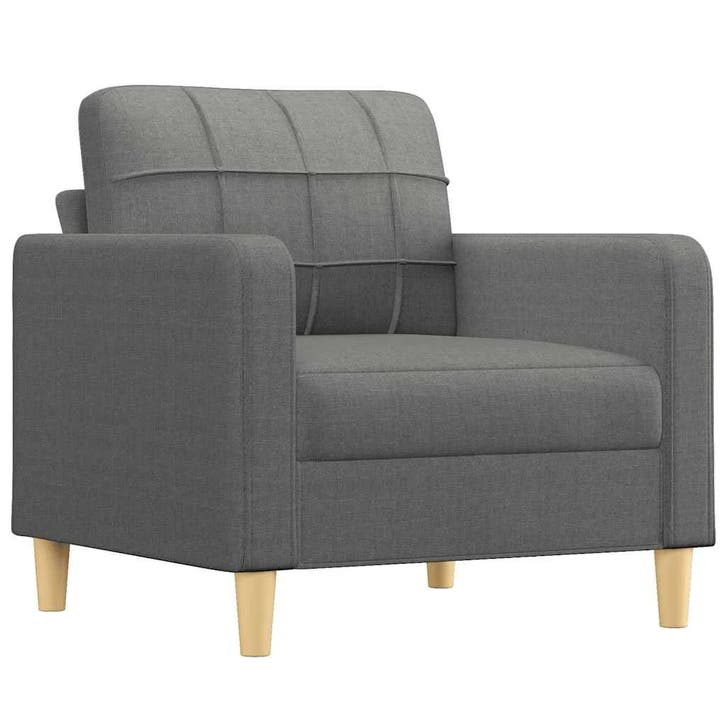 fauteuil grijs | Retour deal | Mis deze kans niet, Huis en Inrichting, Fauteuils, 75 tot 100 cm, 75 tot 100 cm, Zo goed als nieuw