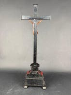 sculptuur, Carved corpus 18/19ct - 65 cm - Buxushout