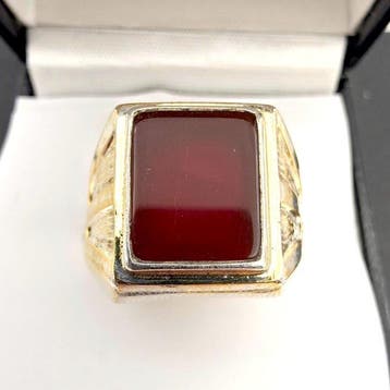 Argent - Bague - Art déco vers les années 1930, Nieuw