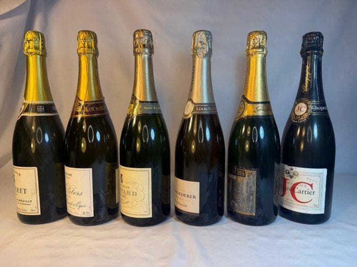 Louis Roederer, Guy Petret & Pierre Peters & Moutard &, Collections, Vins