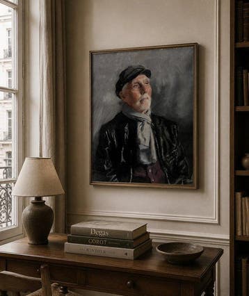 Diya James - Portrait of an Old Man