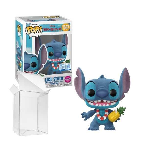 Funko Pop! Disney Lilo & Stitch  Luau Stitch (Flocked) 1567, Verzamelen, Poppetjes en Figuurtjes, Nieuw, Verzenden