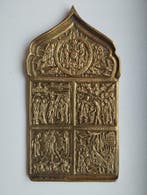 Icône - Icône du voyage russe - Bronze