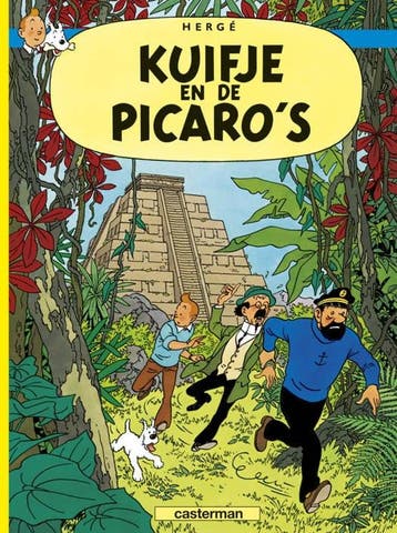 Kuifje en de Picaros Stripboek, Ophalen of Verzenden