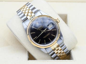 Rolex Datejust Ref. 16013 Year 1979 (Box & Papers), Rolex, Polshorloge, Ophalen of Verzenden, Zo goed als nieuw