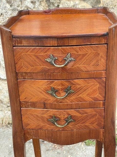 Table de chevet - Bois, Antiquités & Art, Curiosités & Brocante