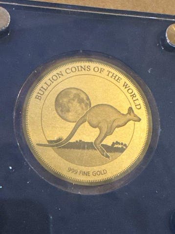 Tsjaad. 5000 Francs 2020 Kangaroo - 1/200 Oz (.999) (Zonder