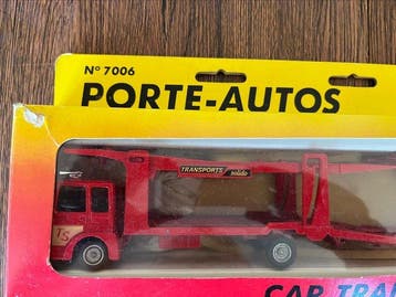 Solido - Model vrachtwagen (2) - Car transporter, Nieuw