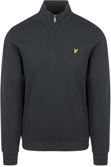Lyle & Scott Sweat Half Zip Navy maat Maat 52/54 (L) Heren, Maat 52/54 (L), Nieuw, Lyle and Scott, Verzenden