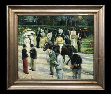 École Européene (XX) - Longchamp: Le Paddock