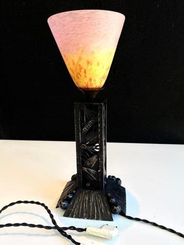 Charles Schneider Signé c.1920 - Charles Schneider - Lamp -