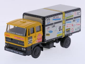 Schaal 1:50 Lion Car Nr.342 Dakar DAF 3300 de Koffer van..., Ophalen of Verzenden, Gebruikt