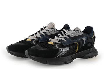 Lacoste Sneakers in maat 44½ Zwart, Kleding | Heren, Verzenden, Zo goed als nieuw, Sneakers, Lacoste