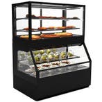 Wandmeubel (Gekoeld + Verwarmd) | INTEGRA COMBI | Zwart |, Verzenden, Nieuw in verpakking