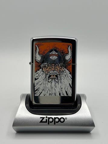 Zippo, No Reserve Price - Harley-Davidson Viking Official
