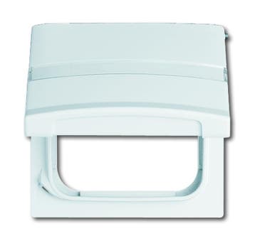 ABB Busch-Jaeger Adapter Central Plate Text KD IP44 Alpin, Verzenden