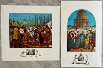Salvador Dali (1904-1989) - Changes in Great Masterpieces: