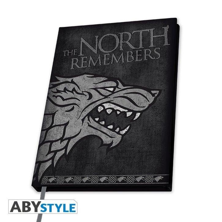 Game of Thrones Stark A5 Notebook, Collections, Cinéma & Télévision, Enlèvement ou Envoi