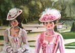 Valeria Pesce - PASEANDO POR LOS JARDINES DE VERSALLES, Antiek en Kunst