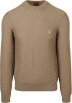 BOSS Trui Anion Taupe maat Maat 52/54 (L) Heren, Maat 52/54 (L), BOSS, Overige kleuren, Verzenden