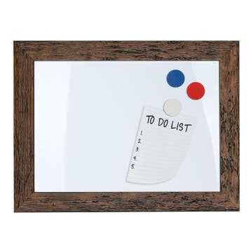 Whiteboard Vintage Bruin 40x60cm, Huis en Inrichting, Verzenden, Nieuw