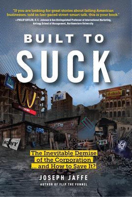 Built to Suck 9781940858883 Joseph Jaffe, Livres, Langue | Anglais, Envoi