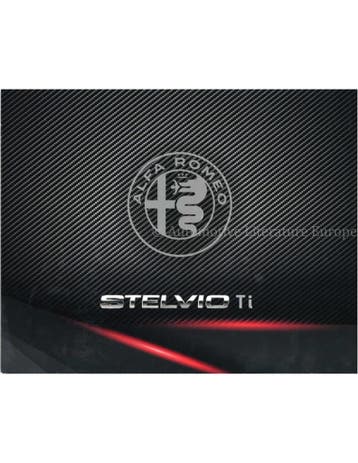 2019 ALFA ROMEO STELVIO TI BROCHURE ITALIAANS, Nieuw