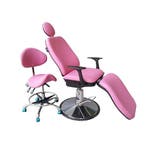 Beverly Hills Make Up Chair Hollywood Kleur: Roze, Verzenden, Overige typen