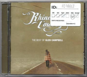 Glen Campbell - Rhinestone Cowboy - The Best Of Glen Campbel, Cd's en Dvd's, Verzenden, Gebruikt