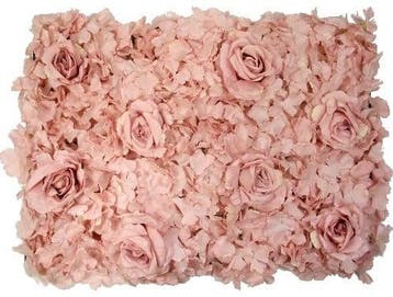 Flowerwall 40x60 cm 3D Antique Oudroze, Nieuw
