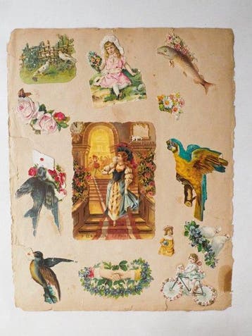 Various - Chromolithograph scrap album (Victorian trade, Nieuw